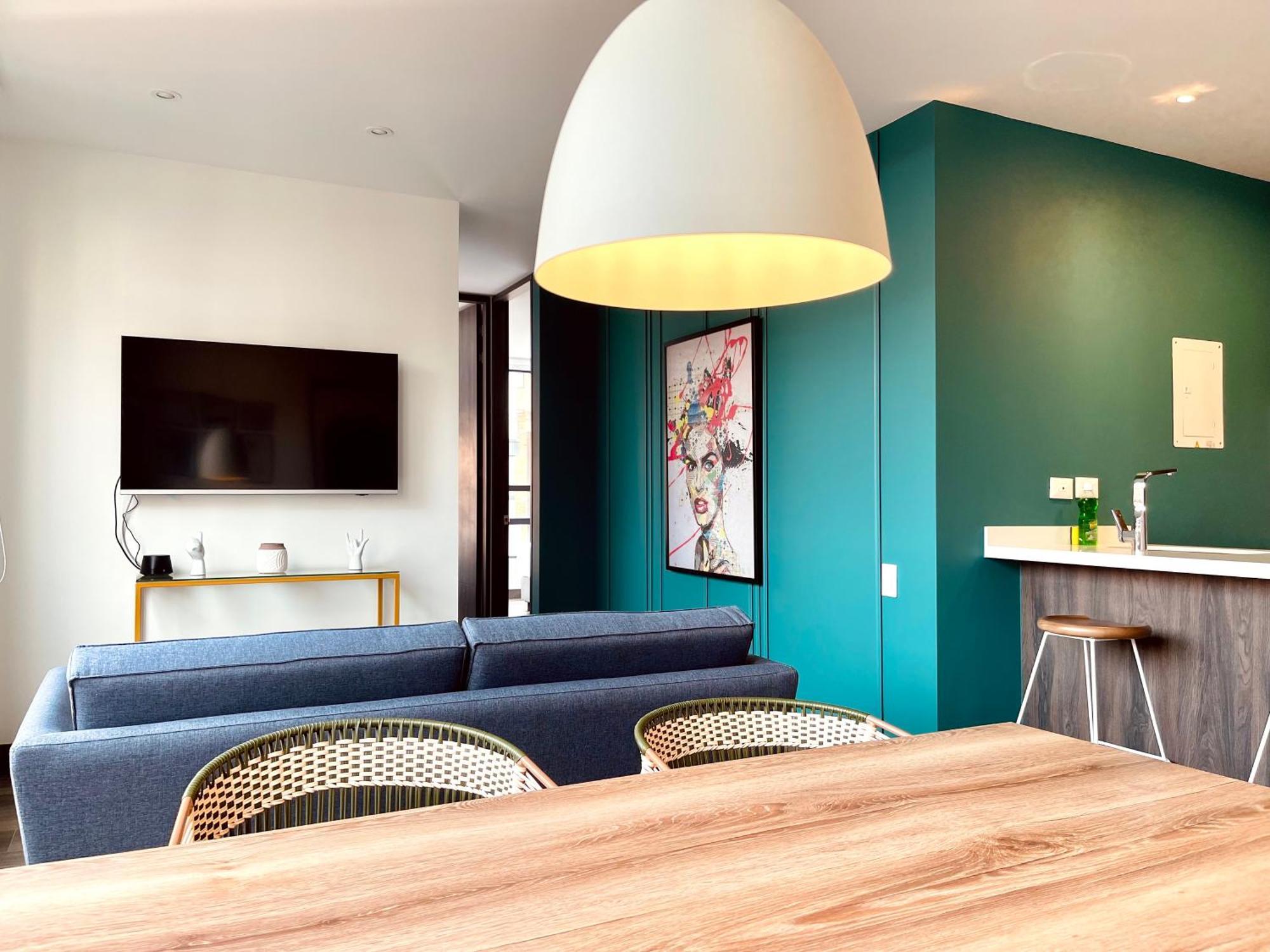 Pulse 95 By Wynwood House Aparthotel Bogotá Exteriör bild